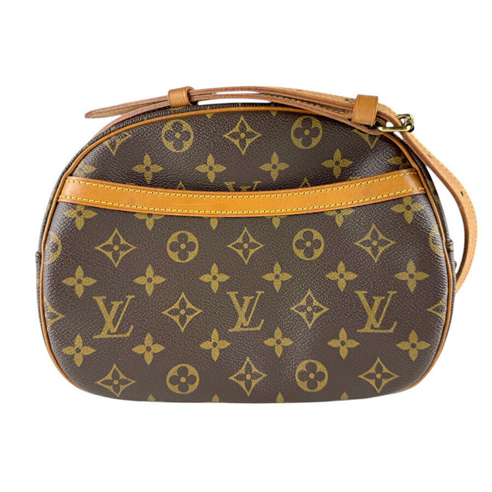 Louis Vuitton Shoulder Bag Monogram Blois Canvas Brown